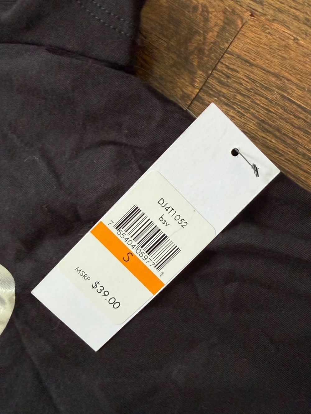 DKNY Jeans Black Short Sleeve Logo Tee with White Print - Picture 5 of 5